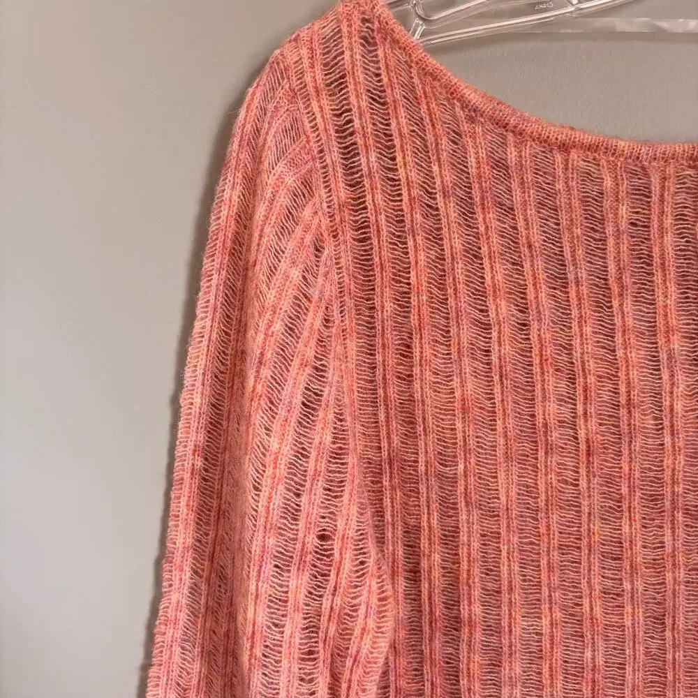 BP Ribbed Knit Long Sleeve Boat Neck Sweater